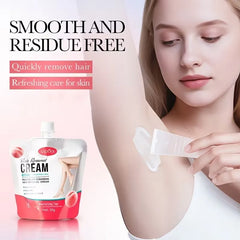 Sadoer Peach Silky Cleansing Hair Removal Cream - 30g Sadoer