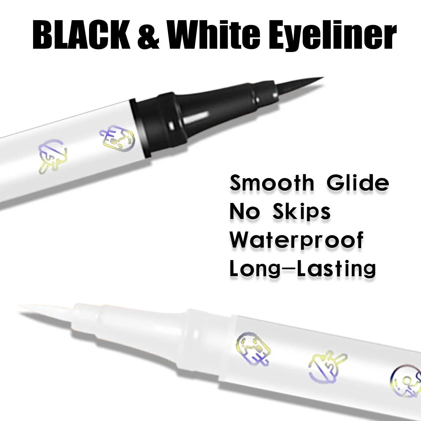 DekRion White & Black Eyeliner DekRion