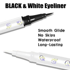 DekRion White & Black Eyeliner DekRion