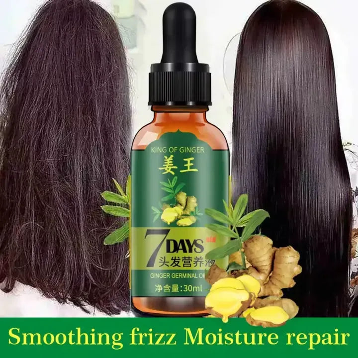 Aichun Beauty 7 Days Ginger Hair Growth Oil Serum For Damaged Hair Aichun Beauty