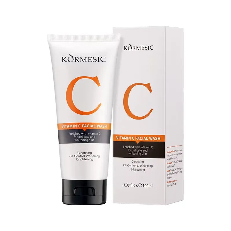 KORMESIC Facial Cleanser Whitening Face Wash With Vitamin C - 100ml KORMESIC