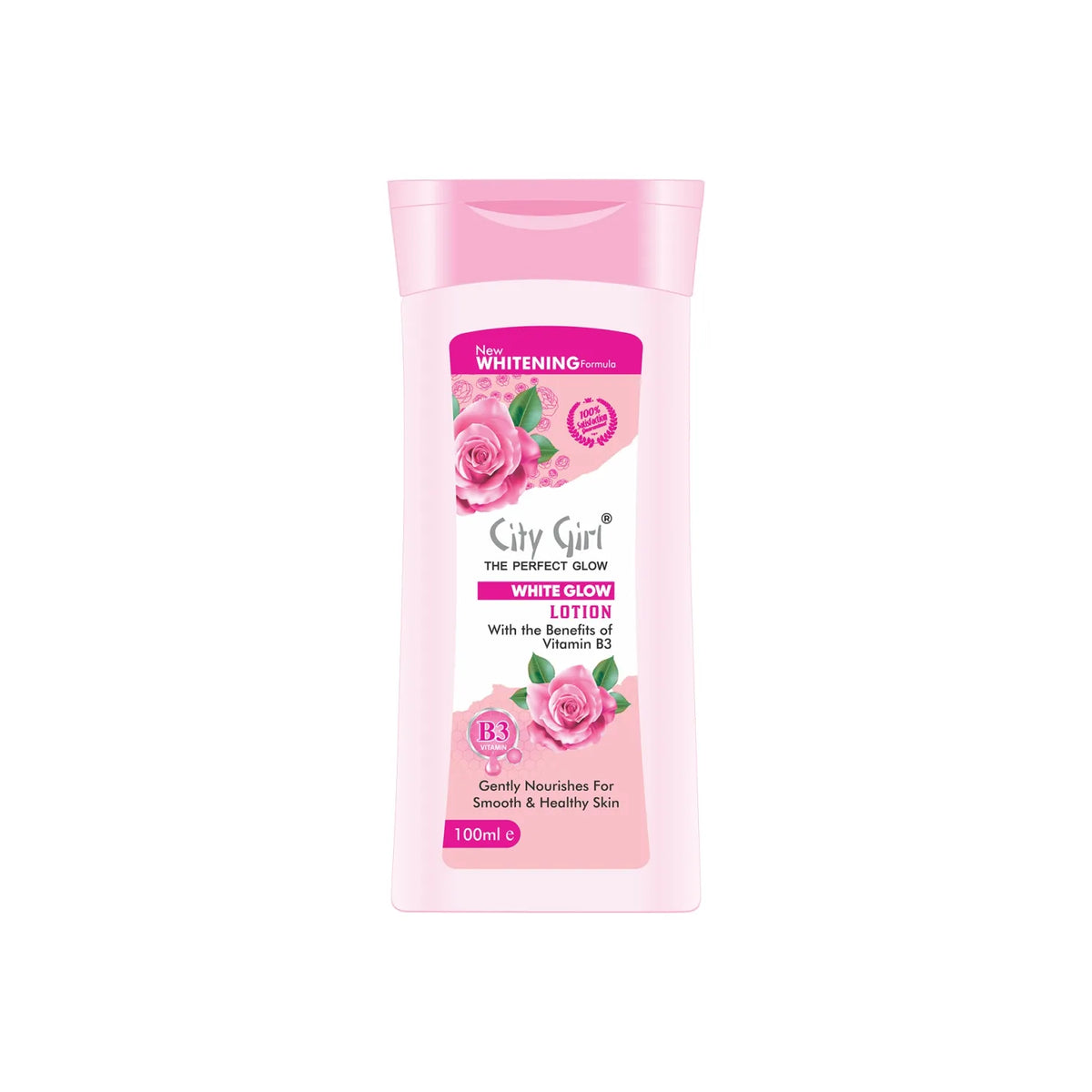 City Girl White Glow Moisturizing Lotion - 100ml City Girl
