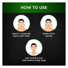 Garnier Men Acno-Fight Wasabi Facewash - 100ml Garnier