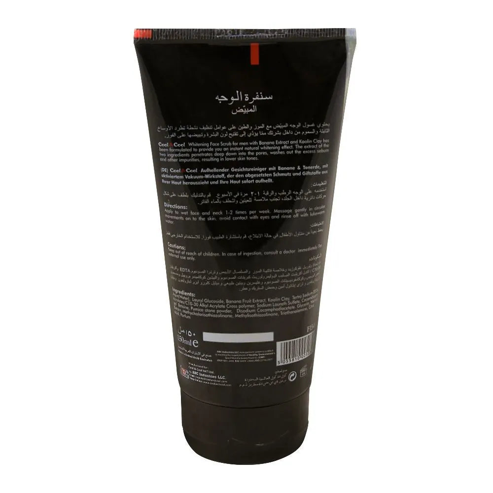 Cool & Cool Men Banana & Clay Whitening Face Scrub Cool & Cool