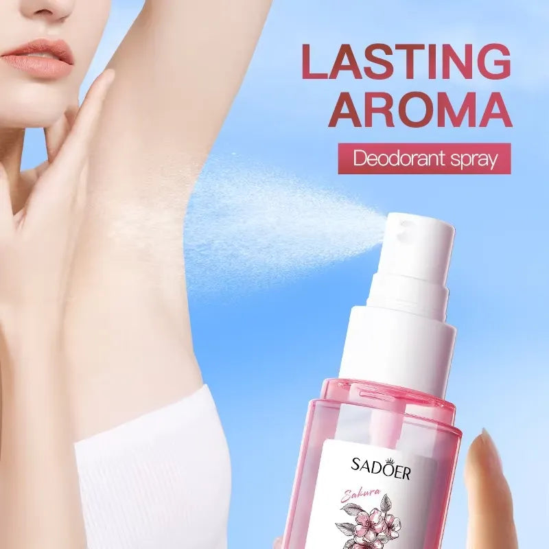 SADOER Underarm Stop Sweating Anti-odor Antiperspirant Deodorant Spray - 40ml SADOER