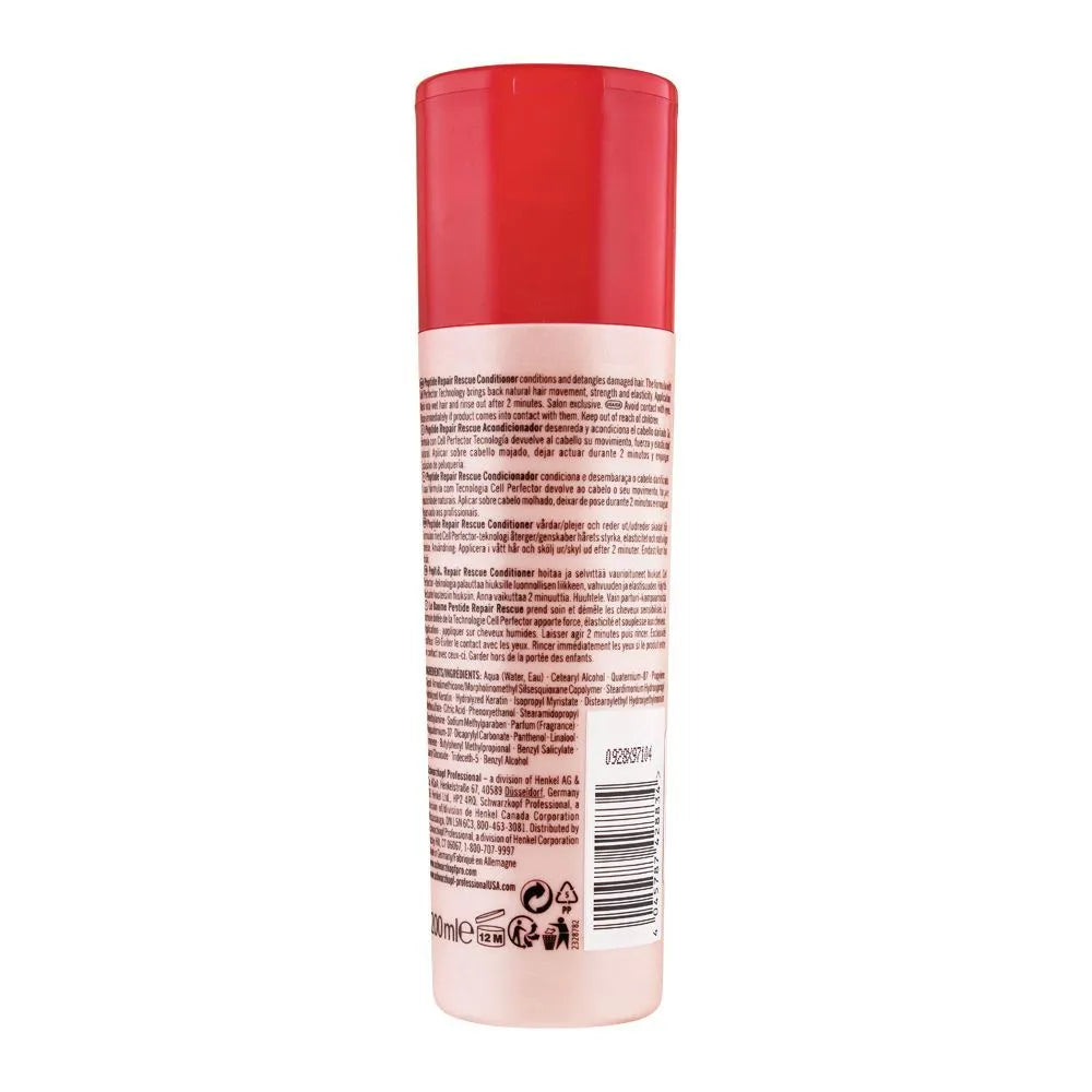 Schwarzkopf BC Bonacure Peptide Repair Rescue Conditioner, For Damaged Hair - 200ml Schwarzkopf