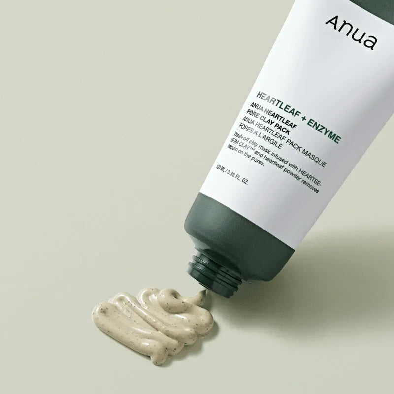 ANUA Heartleaf + Enzymes Pore Clay Pack - 100ml Anua
