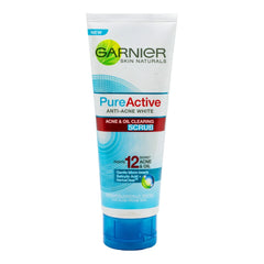 Garnier Pure Active Anti-acne White Scrub - 100ml Garnier
