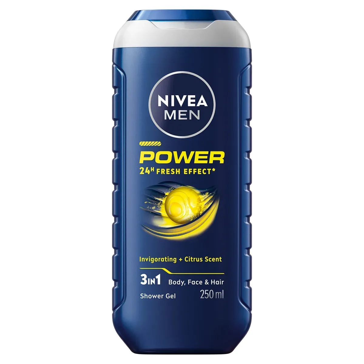 Nivea Men Power Fresh 3-in-1 Shower Gel – 250ml Nivea