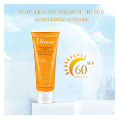 Disaar Moisturizing Sunblock Dry Sensitive Skin SPF60 - 80ml Disaar