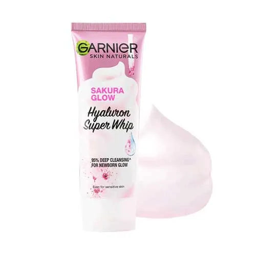 Garnier Sakura Glow Hyaluron Super Whip Foam - 100ml Garnier