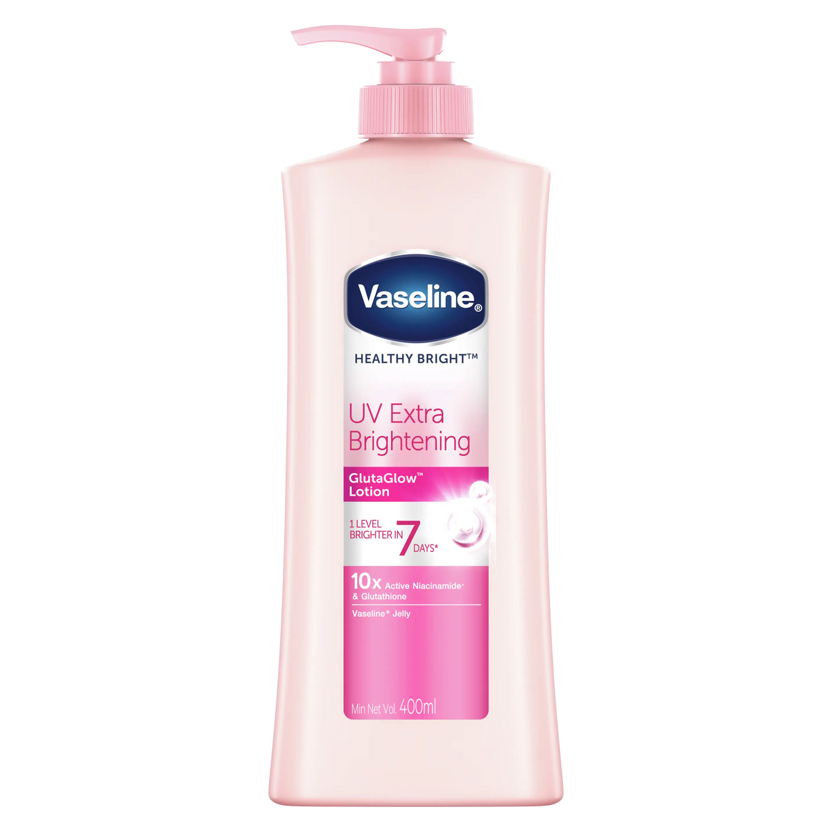 Vaseline Healthy Bright UV Extra Brightening Gluta Glow Lotion - 400ml Vaseline