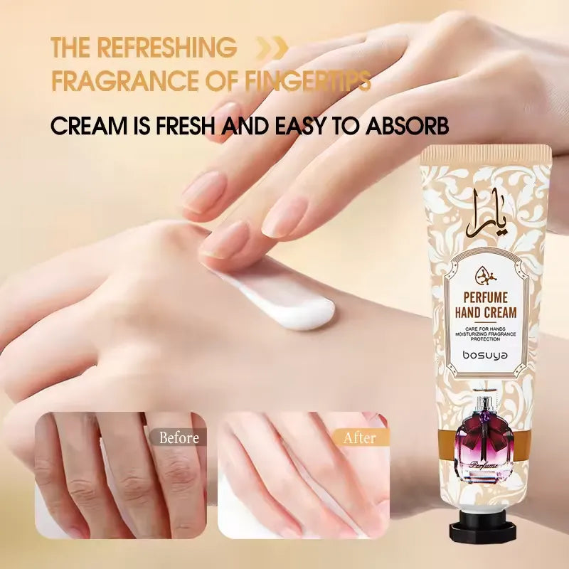 Yara Perfume Fragrance Hydrating And Moisturizing Hand Cream - 5 Pcs yara