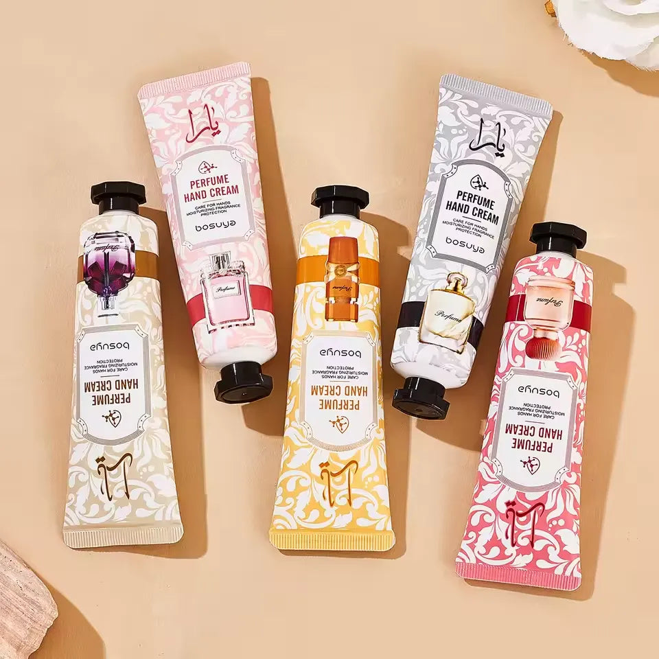 Yara Perfume Fragrance Hydrating And Moisturizing Hand Cream - 5 Pcs yara