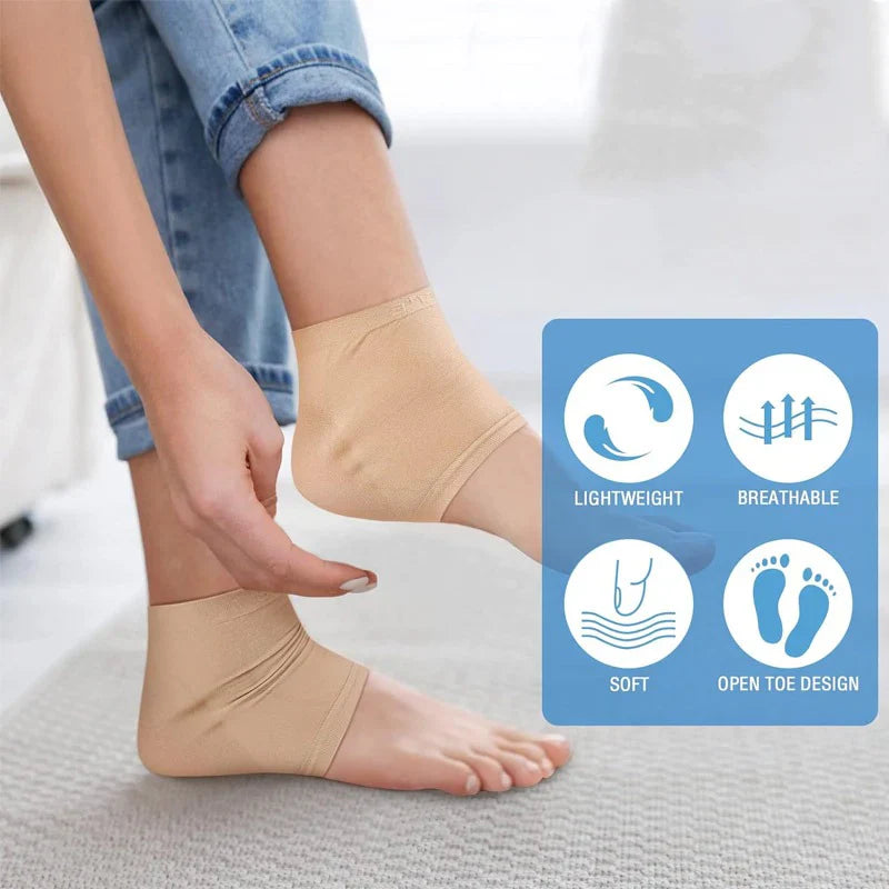 Silicone Heel Protector Moisturizing Gel Sock Cosmia.pk