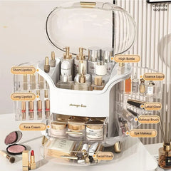 Luxury Cosmetic Organizer, Dustproof and Waterproof Makeup Vanity Organizer Cosmia