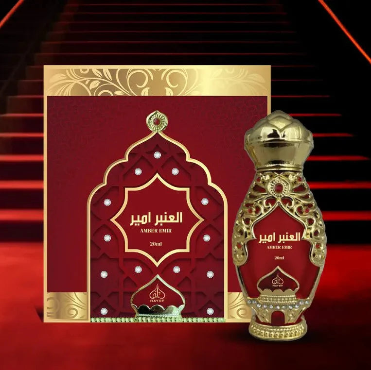 Rayef Amber Emir Perfume Oil-20ml Rayef