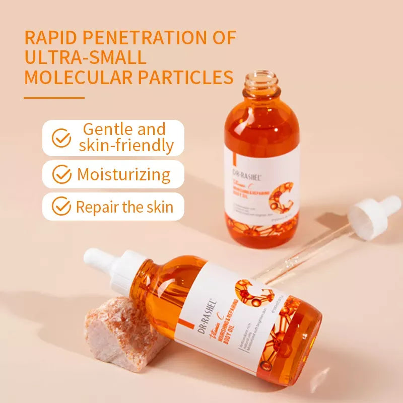 Dr Rashel Vitamin C Nourishing & Repairing Body Oil - 100ml DR.Rashel