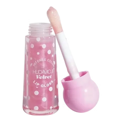 Hudamoji Velvet Vitamin E Lip Glosse Beauty Model