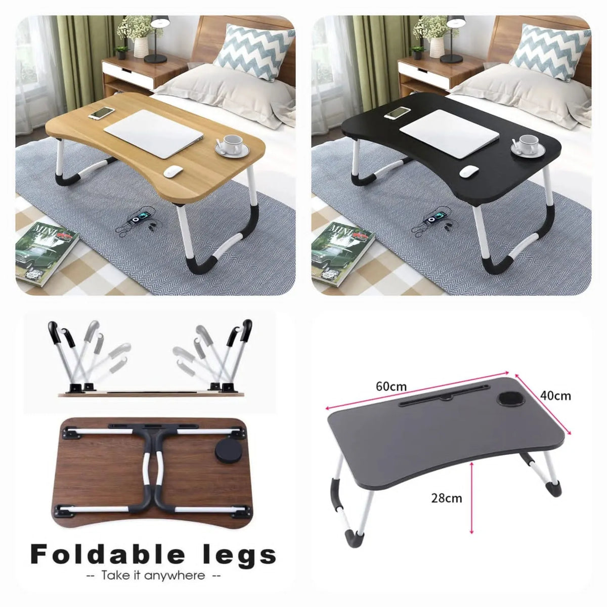 Wood Land Wooden Gaming Laptop Table Cosmia.pk