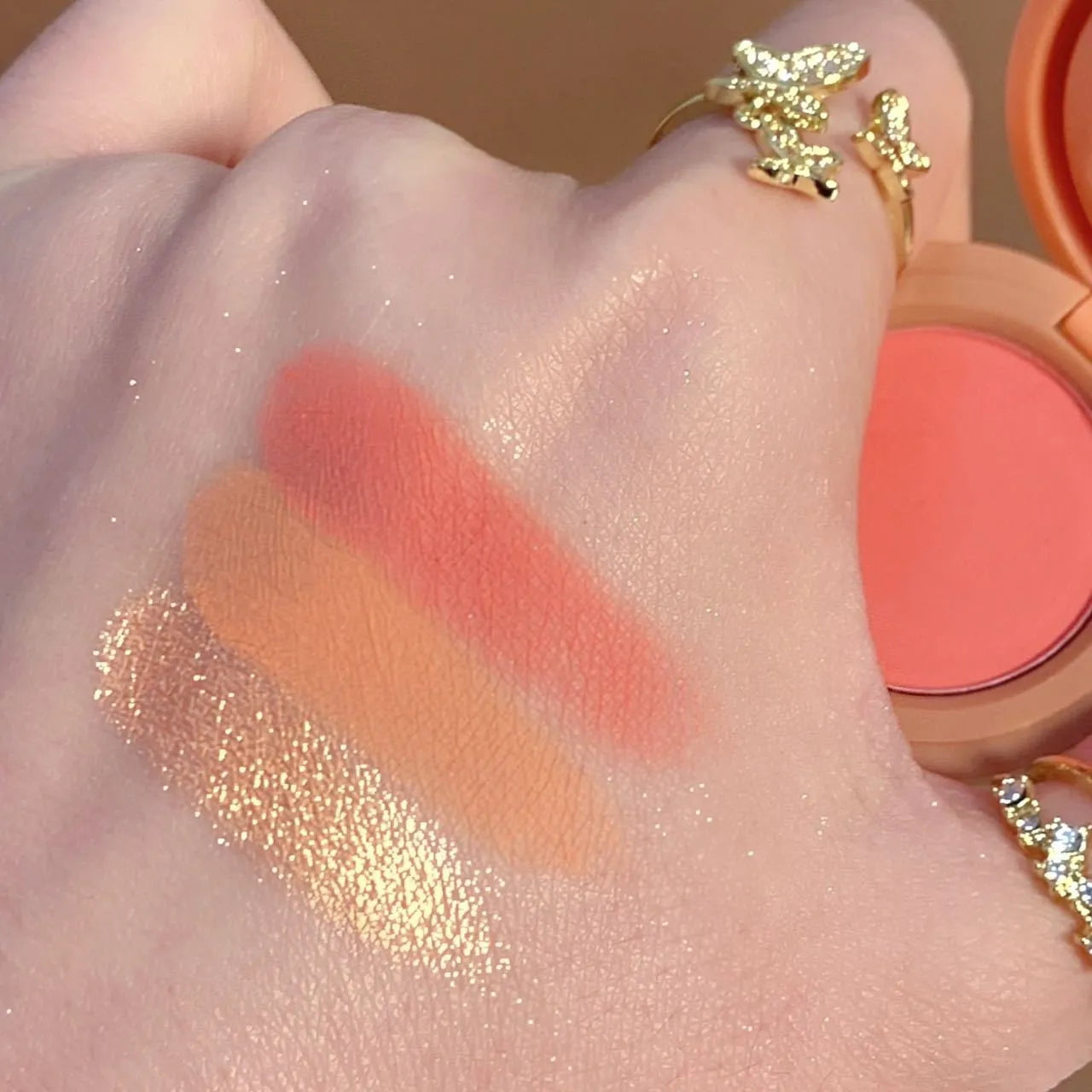 Miss Lara 3-in-1 Blush & Highlighter Palette Miss Lara