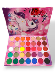 Sparkle & Shine Makeup Unicorn Eye Shadow Palette - 35 Colors Carolgos
