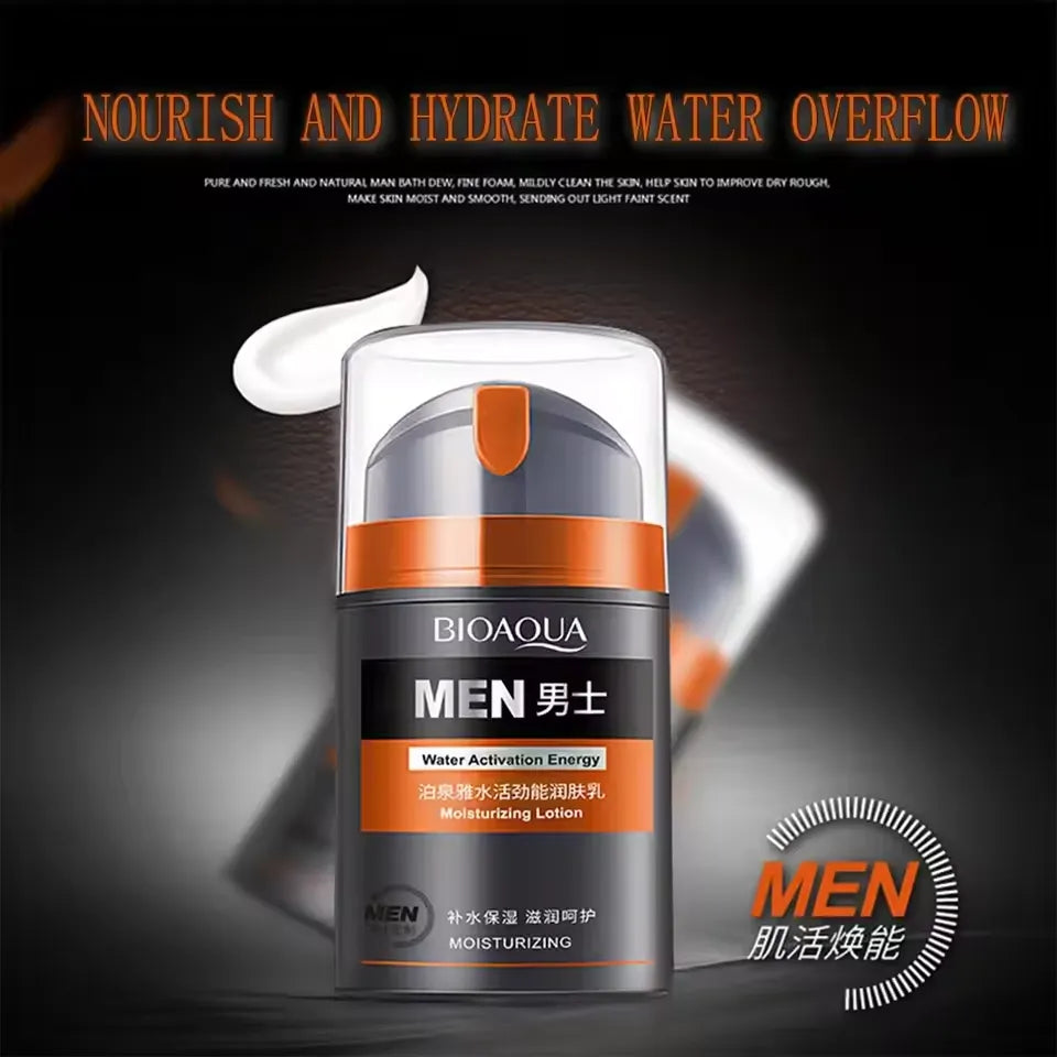 Bioaqua Men Water Activation Energy Moisturizing Lotion - 50g Bioaqua