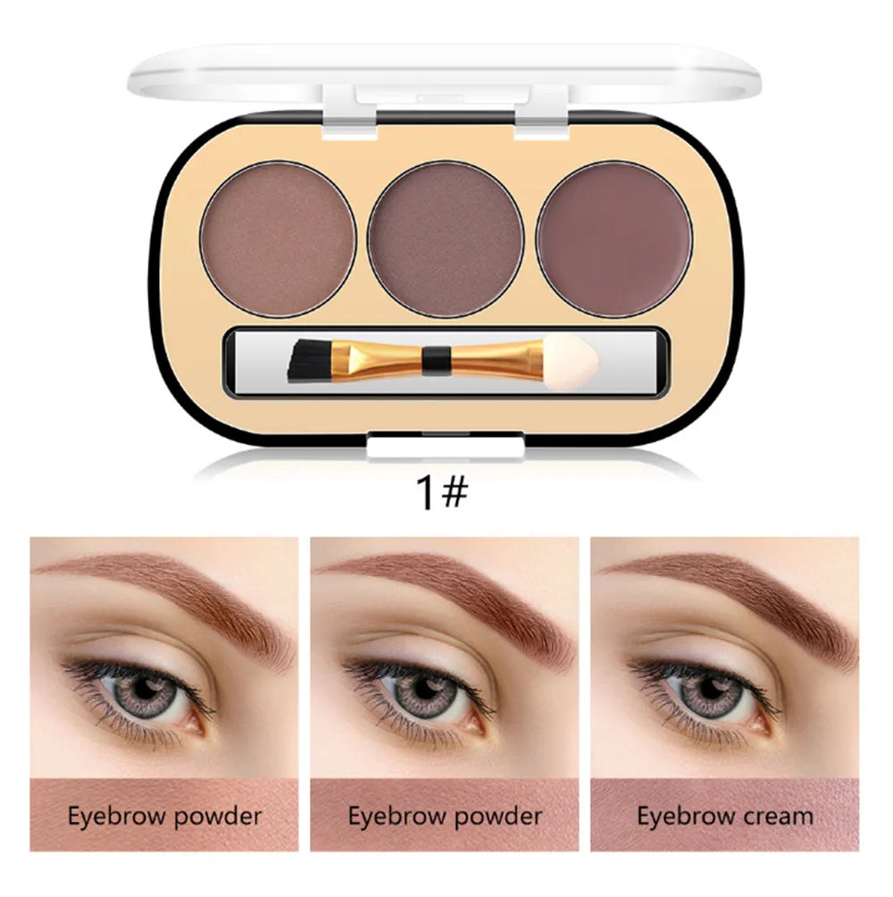Miss Rose Eyebrow Powder Each - 3 Colors Miss Rose
