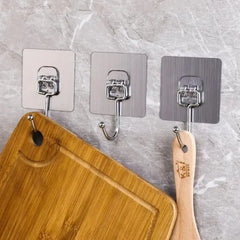 Large Adhesive Hooks - Pack Of 10 Cosmia.pk