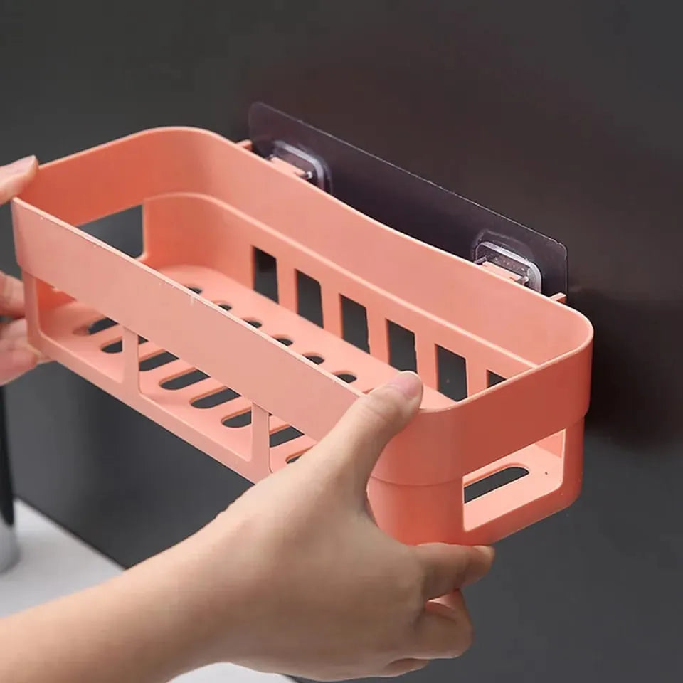 Shelf Adhesive Storage Rack Corner Cosmia.pk