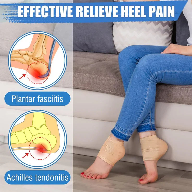 Silicone Heel Protector Moisturizing Gel Sock Cosmia.pk