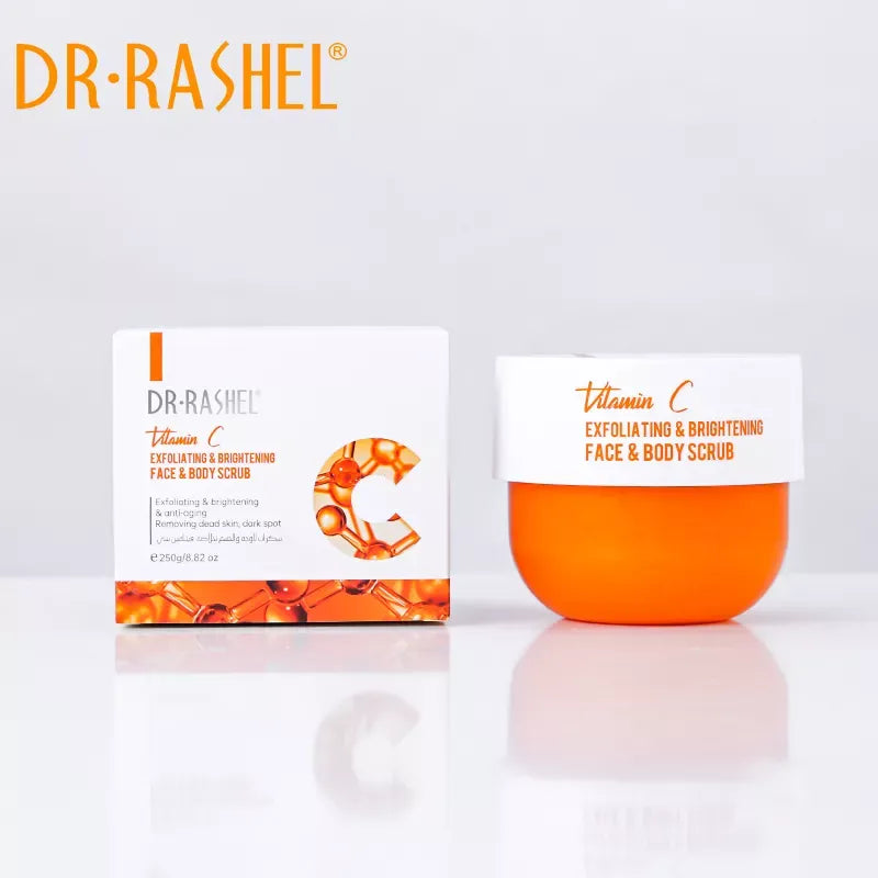 Dr Rashel Vitamin C Exfoliating & Brightening Face & Body Scrub - 250g DR.Rashel