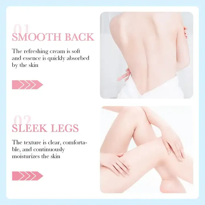Sadoer Exfoliating Body Butter Cream Lotion Rose - 200g Sadoer