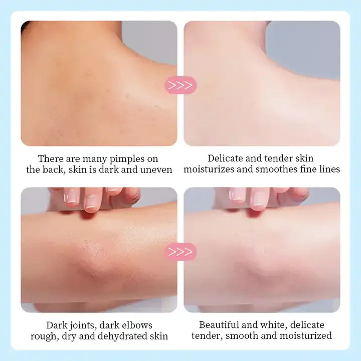 Sadoer Exfoliating Body Butter Cream Lotion Rose - 200g Sadoer