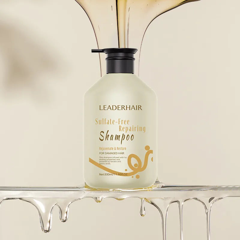 Leaderhair Deep Repair Sulfate Free Shampoo Damaged Hair LEADERHAIR