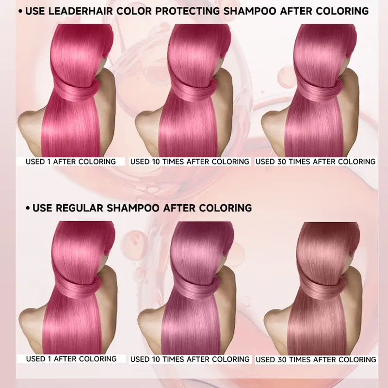 Leaderhair Professional Shampoo Color Lock Protecting - 330ml LEADERHAIR