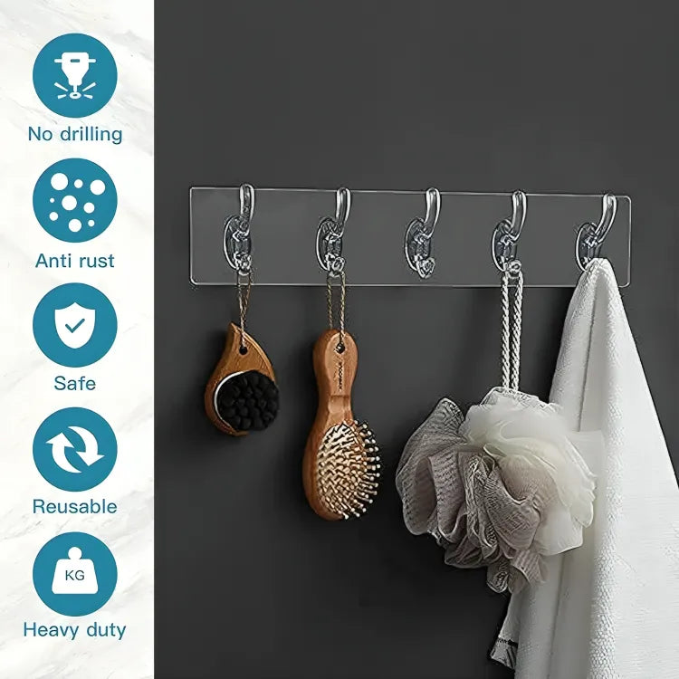 Self Adhesive Hook Sticker Strip Cosmia.pk