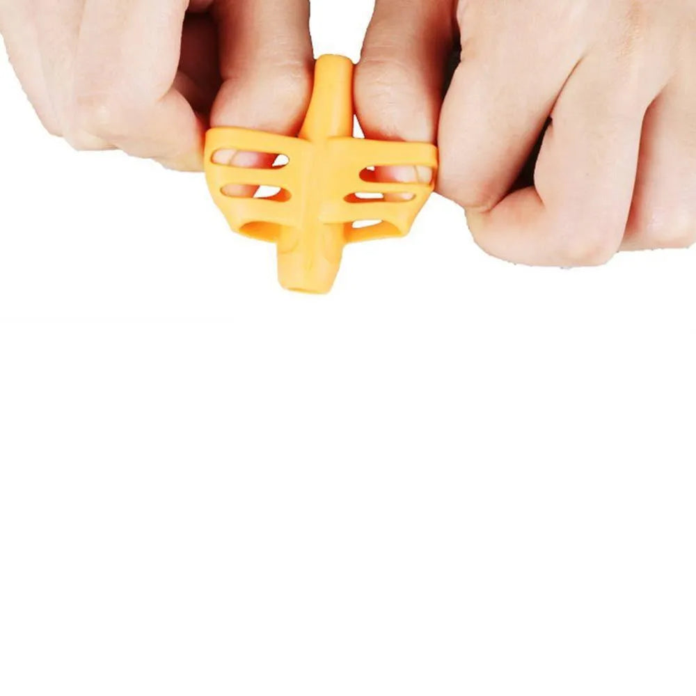 Children Pencil Holder Tools Silicone Two Finger Ergonomic Posture Cosmia.pk