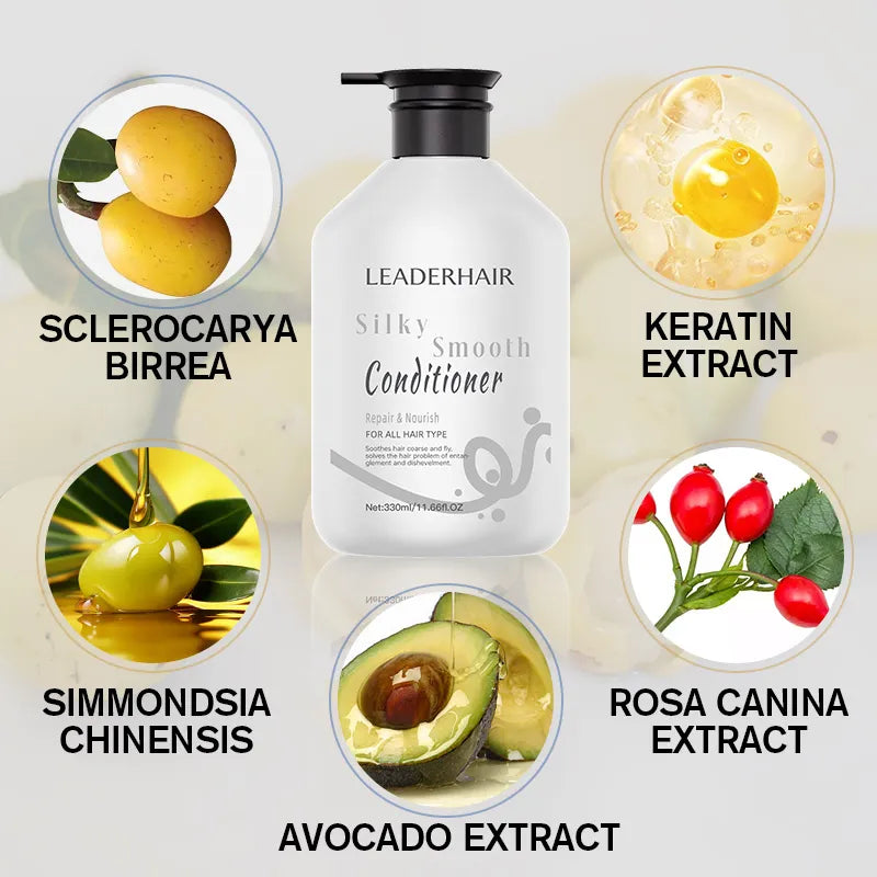 Leaderhair Organic Nourishing Conditioner Silky Smooth Hair Care LEADERHAIR