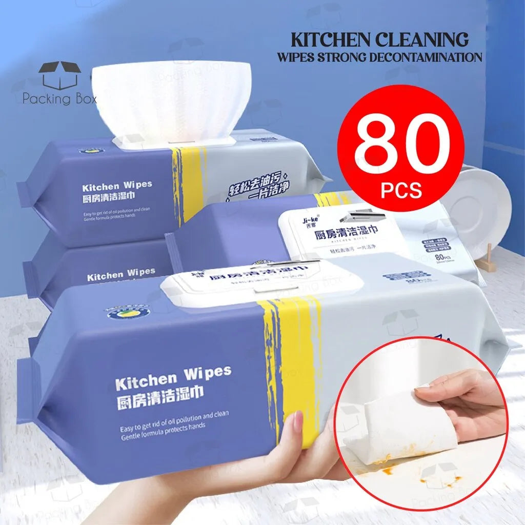 New Kitchen Wipes - 80Pcs Cosmia.pk