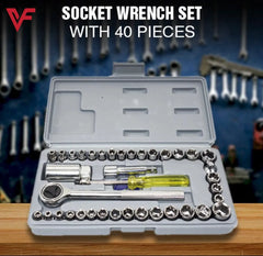 Aiwa 40-piece socket wrench set Cosmia.pk