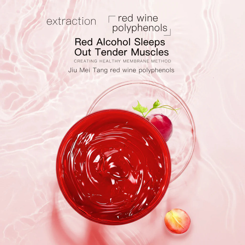 JOMTAM Moisturizing Brightening Red Wine Sleeping Gel Mask JOMTAM