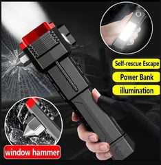Multifunction 8in1 Portable Led Rechargeable Torch Flashlight Cosmia.pk
