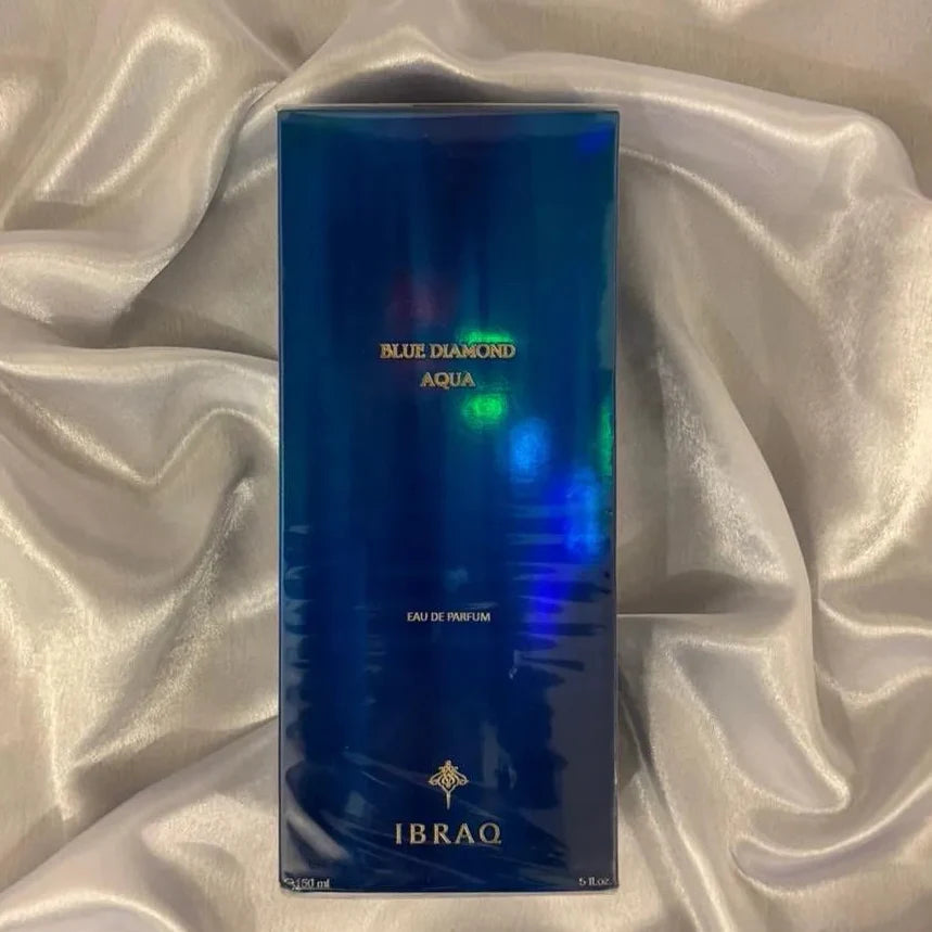 Ibraq Blue Diamond Aqua Perfume by Ibrahim Al Qurashi – 150ml Ibrahim Al Qurashi