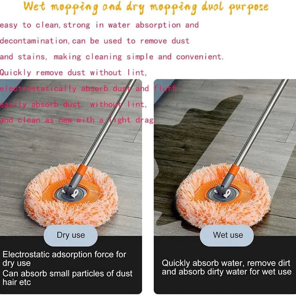 360° Rotatable Adjustable Cleaning Mop Cosmia.pk