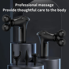 Massage Gun Electric 5 in 1 Double-Headed Electric Massager Gun Full Cosmia.pk