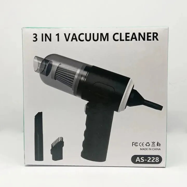 3 in 1 Mini Rechargeable Vacuum Cleaner AS-228 – Home & Office Use Cosmia.pk