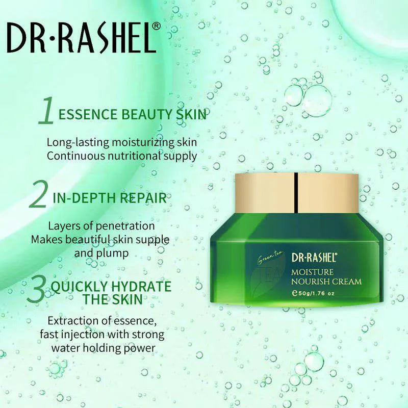 Dr.Rashel Green Tea Moisture Nourish Cream - 50g DR.Rashel