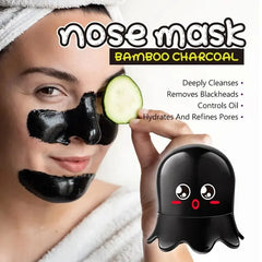 Disunie Nose Mask Blackhead Remover Patches Bamboo Chrcoal Nose Disunie