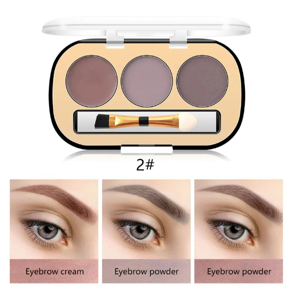 Miss Rose Eyebrow Powder Each - 3 Colors Miss Rose